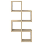 Wall Shelf Sonoma Oak 39 x 15 x 76 cm