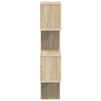 Wall Shelf Sonoma Oak 39 x 15 x 76 cm