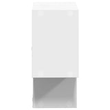 Wall Shelf Wall-Mounted White 55 x 15 x 35 cm Engineered Wood