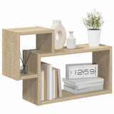 Wall Shelf Wall-Mounted Brown 55 x 15 x 35 cm Engineered Wood