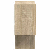 Wall Shelf Wall-Mounted Brown 55 x 15 x 35 cm Engineered Wood