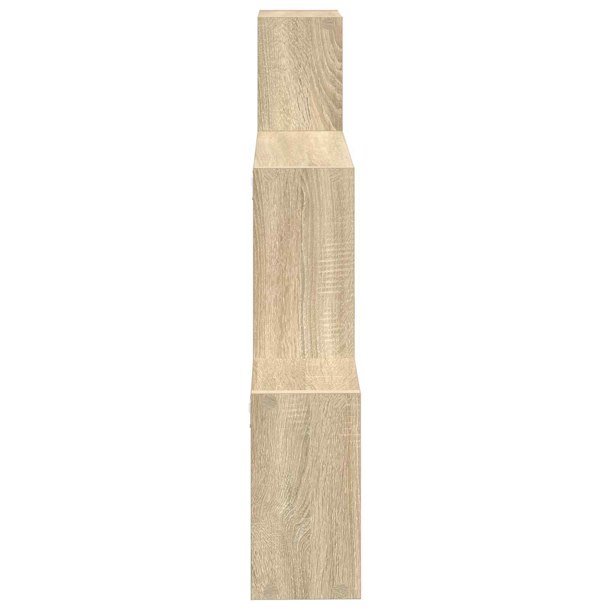 Wall Shelf Wall-Mounted Brown 91.5 x 15 x 76 cm Engineered Wood