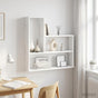Wall Shelf White 60 x 11 x 60 cm Engineered Wood