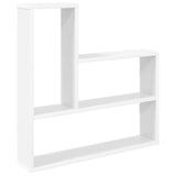 Wall Shelf White 60 x 11 x 60 cm Engineered Wood