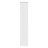 Wall Shelf White 60 x 11 x 60 cm Engineered Wood - 45-Degree Angle