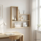 Wall Shelf Sonoma Oak 60 x 11 x 60 cm Engineered Wood