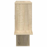 Wall Shelf Sonoma Oak 122 x 18 x 60 cm Engineered Wood