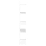 Wall Floating Shelf White 48.5 x 15 x 101 cm Engineered Wood - Top-Down View