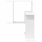 Wall Shelf White 67 x 67 x 87 cm