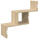 Wall Shelf Sonoma Oak 48 x 15 x 42 cm Engineered Wood - 45-Degree Angle