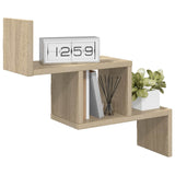 Wall Shelf Sonoma Oak 48 x 15 x 42 cm Engineered Wood - Front View