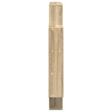 Wall Shelf Sonoma Oak 100 x 13 x 100 cm Engineered Wood
