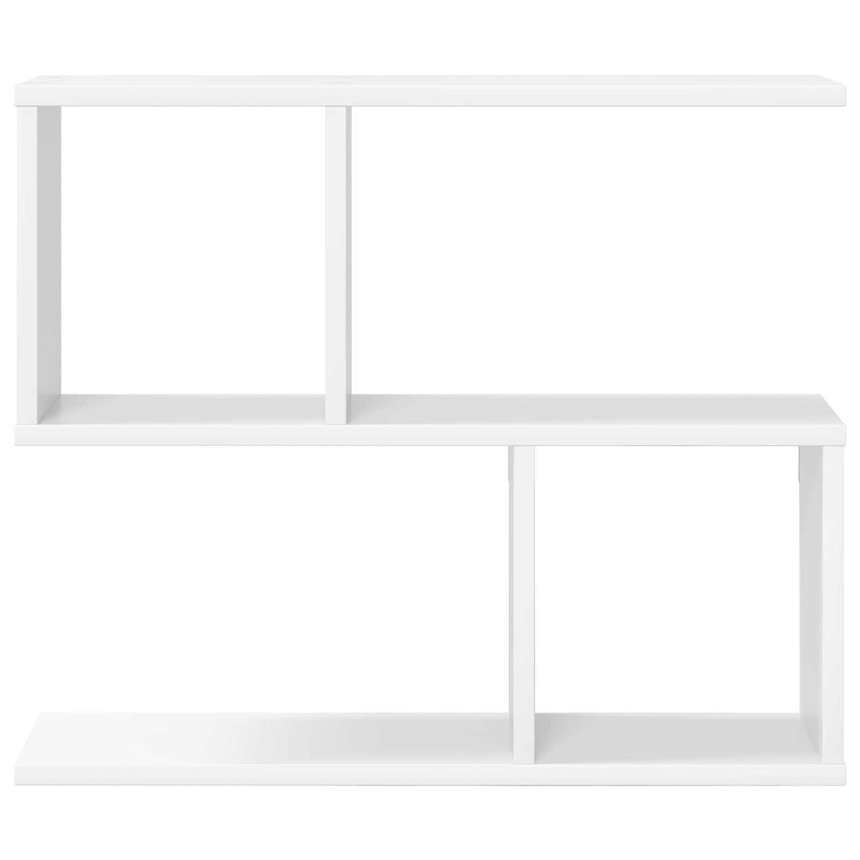 Wall Shelf White 60 x 12 x 50.5 cm Engineered Wood