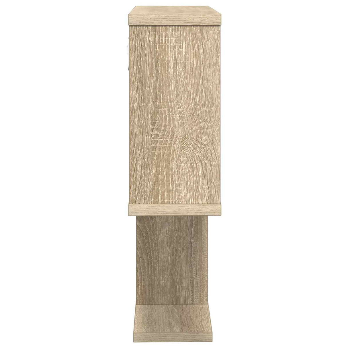 Wall Shelf Sonoma Oak 60 x 12 x 50.5 cm Engineered Wood