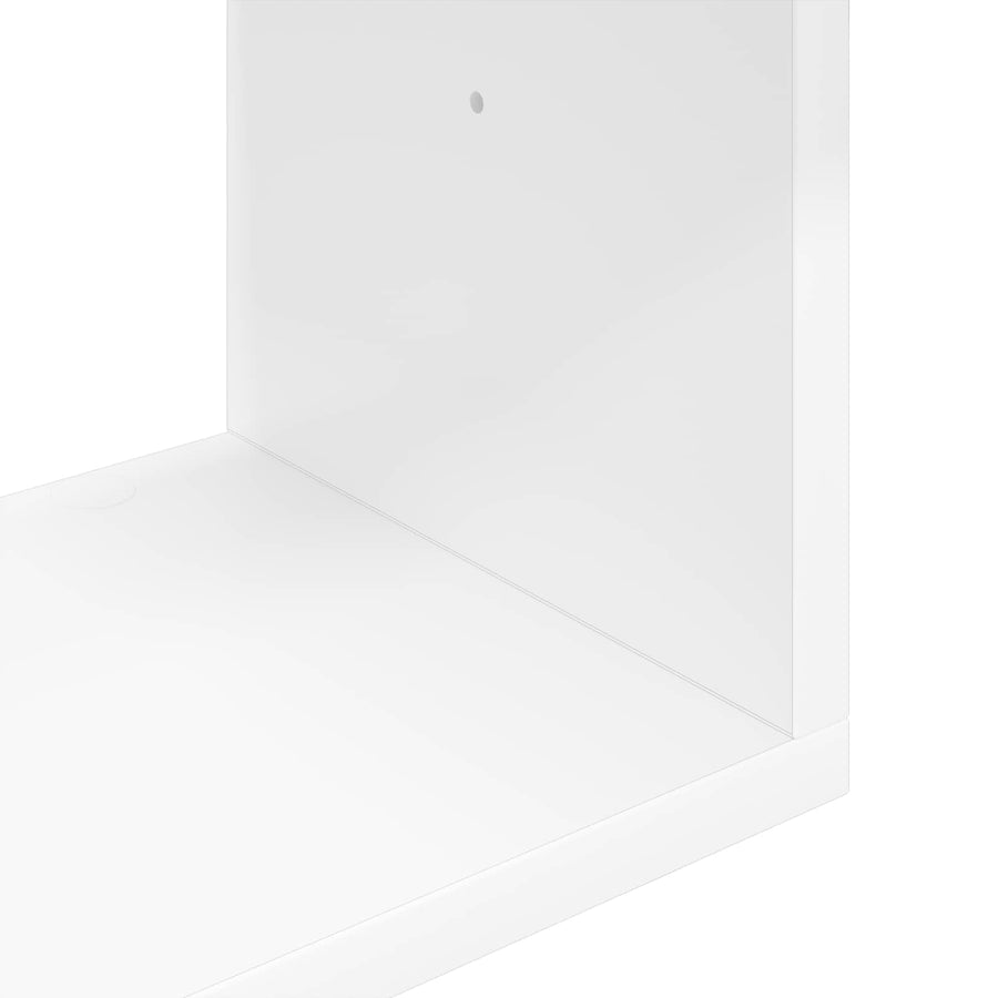 Wall Shelf White 100 x 12 x 50.5 cm Engineered Wood