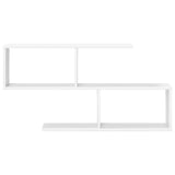 Wall Shelf White 100 x 12 x 50.5 cm Engineered Wood