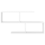 Wall Shelf White 100 x 12 x 50.5 cm Engineered Wood