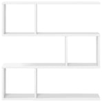 Wall Shelf White 80 x 12 x 79.5 cm Engineered Wood
