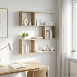 Wall Shelf Sonoma Oak 80 x 12 x 79.5 cm Engineered Wood