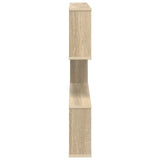 Wall Shelf Sonoma Oak 80 x 12 x 79.5 cm Engineered Wood