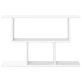 Wall Shelf White 80 x 15 x 50.5 cm Engineered Wood - Top-Down View