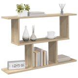 Wall Shelf Sonoma Oak 80 x 15 x 50.5 cm Engineered Wood - Front View