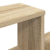 Wall-Mounted TV Shelf Sonoma Oak 180 x 15 x 94 cm - Close-Up Angle