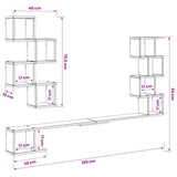 Wall-Mounted TV Shelf Sonoma Oak 160 x 15 x 94 cm