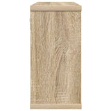Floating Shelves Sonoma Oak 80 x 15 x 30 cm Engineered Wood