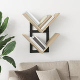 Wall Floating Shelf Sonoma Oak 43 x 15 x 47 cm Engineered Wood