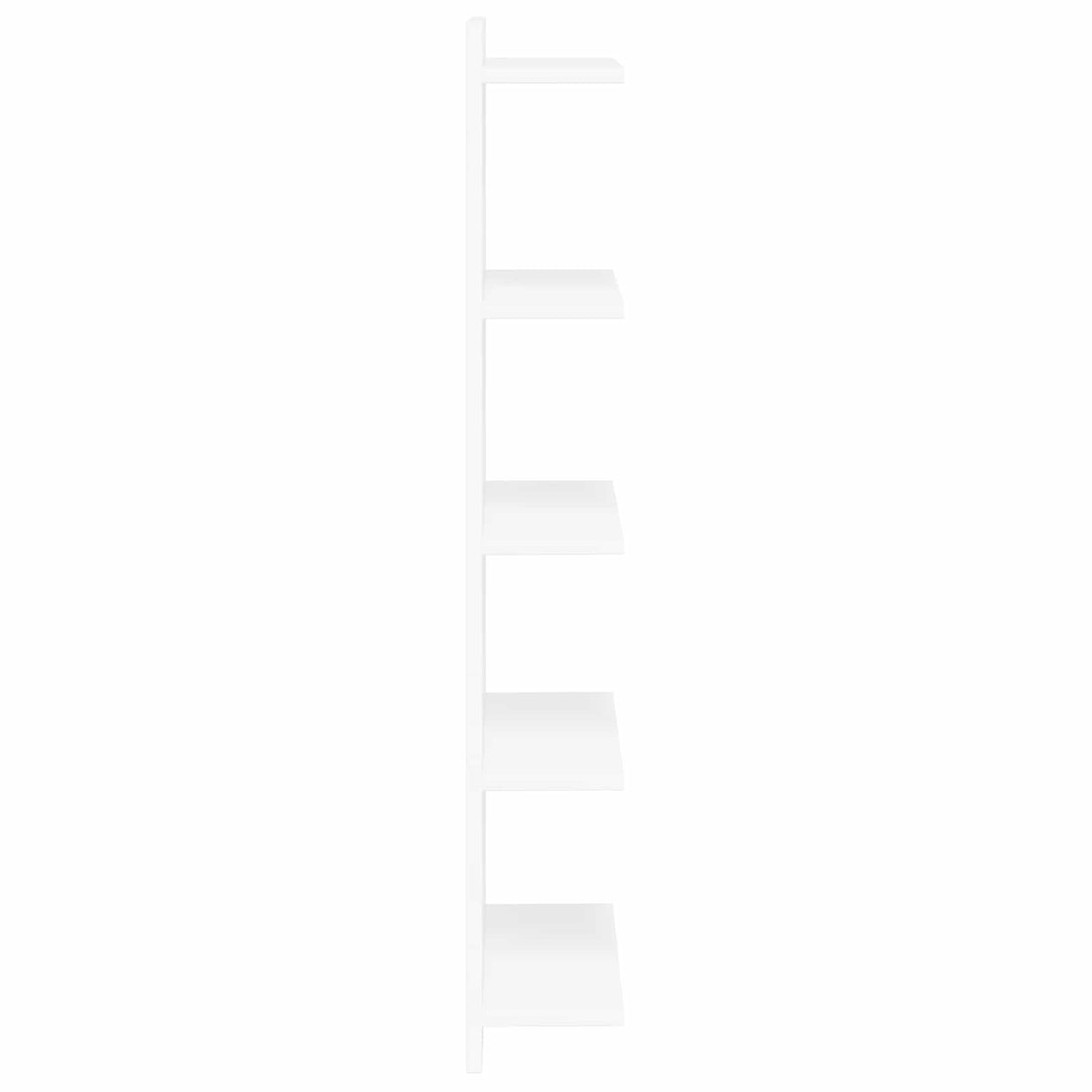 Wall Shelf White 30 x 15 x 100 cm Engineered Wood