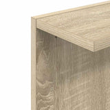 Wall Shelf Sonoma Oak 30 x 15 x 100 cm Engineered Wood