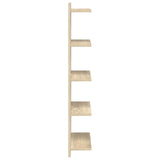 Wall Shelf Sonoma Oak 30 x 15 x 100 cm Engineered Wood