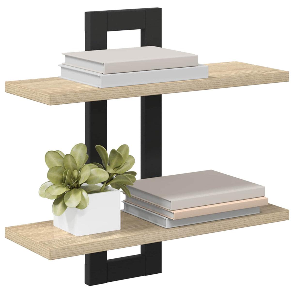 Floating Shelves Sonoma Oak 40 x 15 x 40 cm Engineered Wood