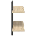 Floating Shelves Sonoma Oak 40 x 15 x 40 cm Engineered Wood, image 5