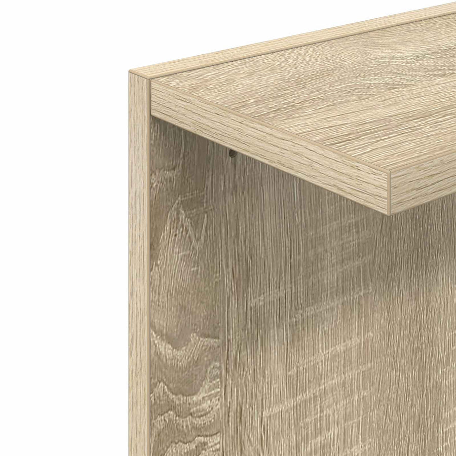 Wall Shelf Sonoma Oak 22 x 15 x 100 cm Engineered Wood