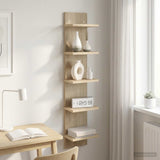 Wall Shelf Sonoma Oak 22 x 15 x 100 cm Engineered Wood