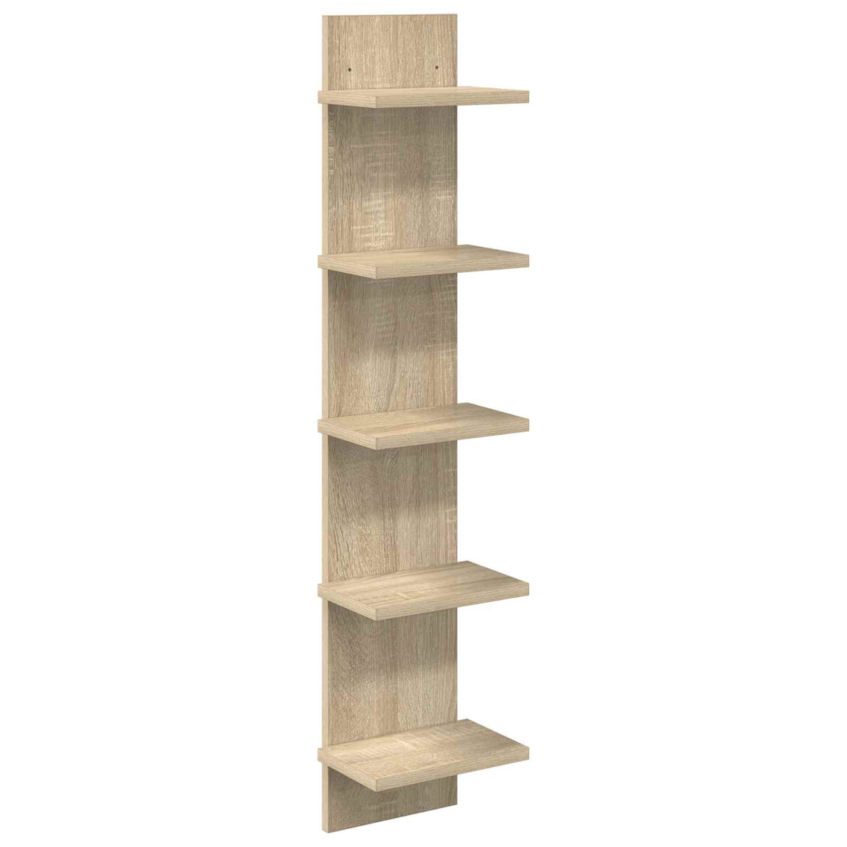 Wall Shelf Sonoma Oak 22 x 15 x 100 cm Engineered Wood