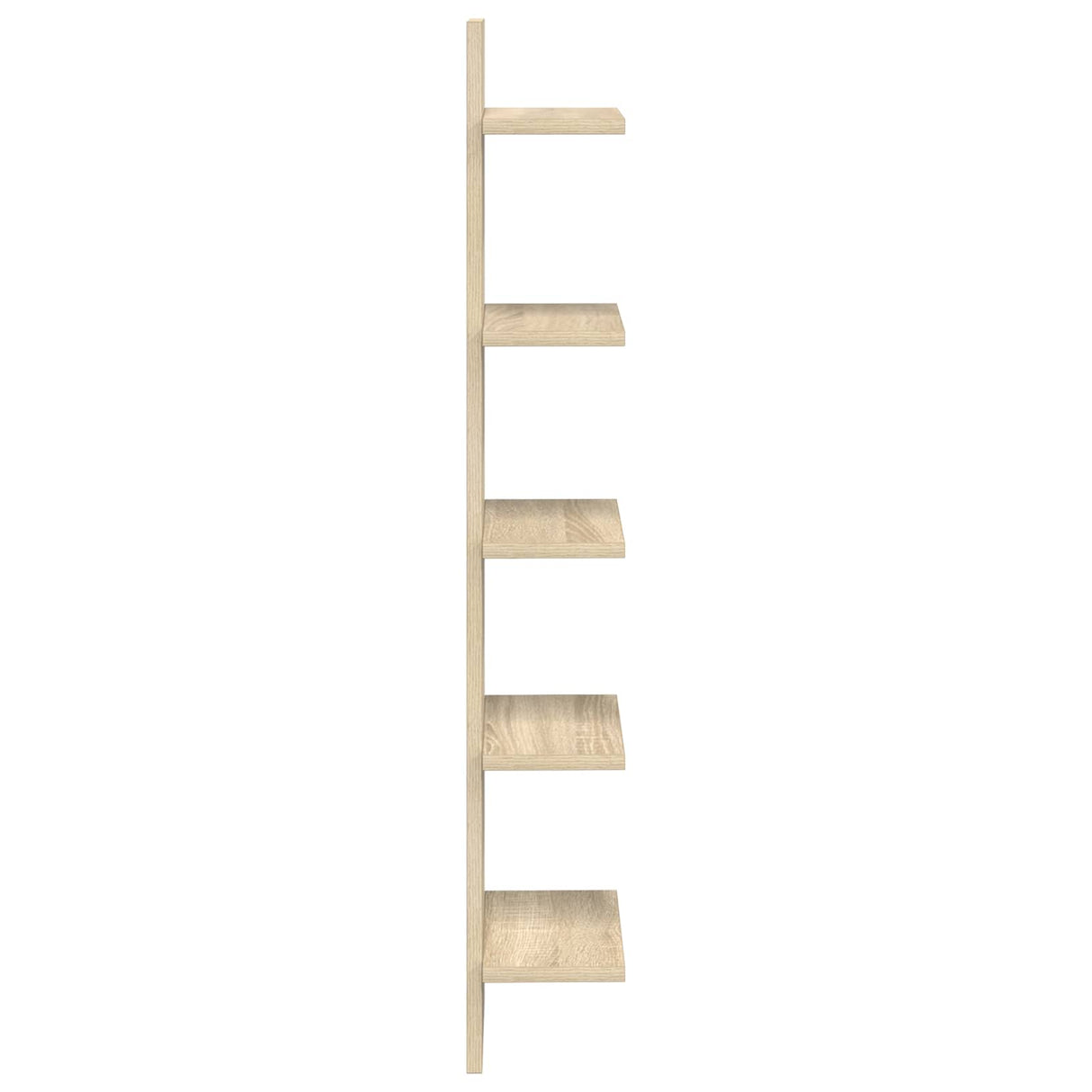 Wall Shelf Sonoma Oak 22 x 15 x 100 cm Engineered Wood