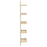 Wall Shelf Sonoma Oak 22 x 15 x 100 cm Engineered Wood