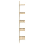 Wall Shelf Sonoma Oak 22 x 15 x 100 cm Engineered Wood