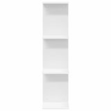 Wall Shelf 2 pcs White 22 x 15 x 100 cm Engineered Wood