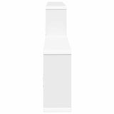 Wall Shelf White 130 x 10 x 50 cm Engineered Wood