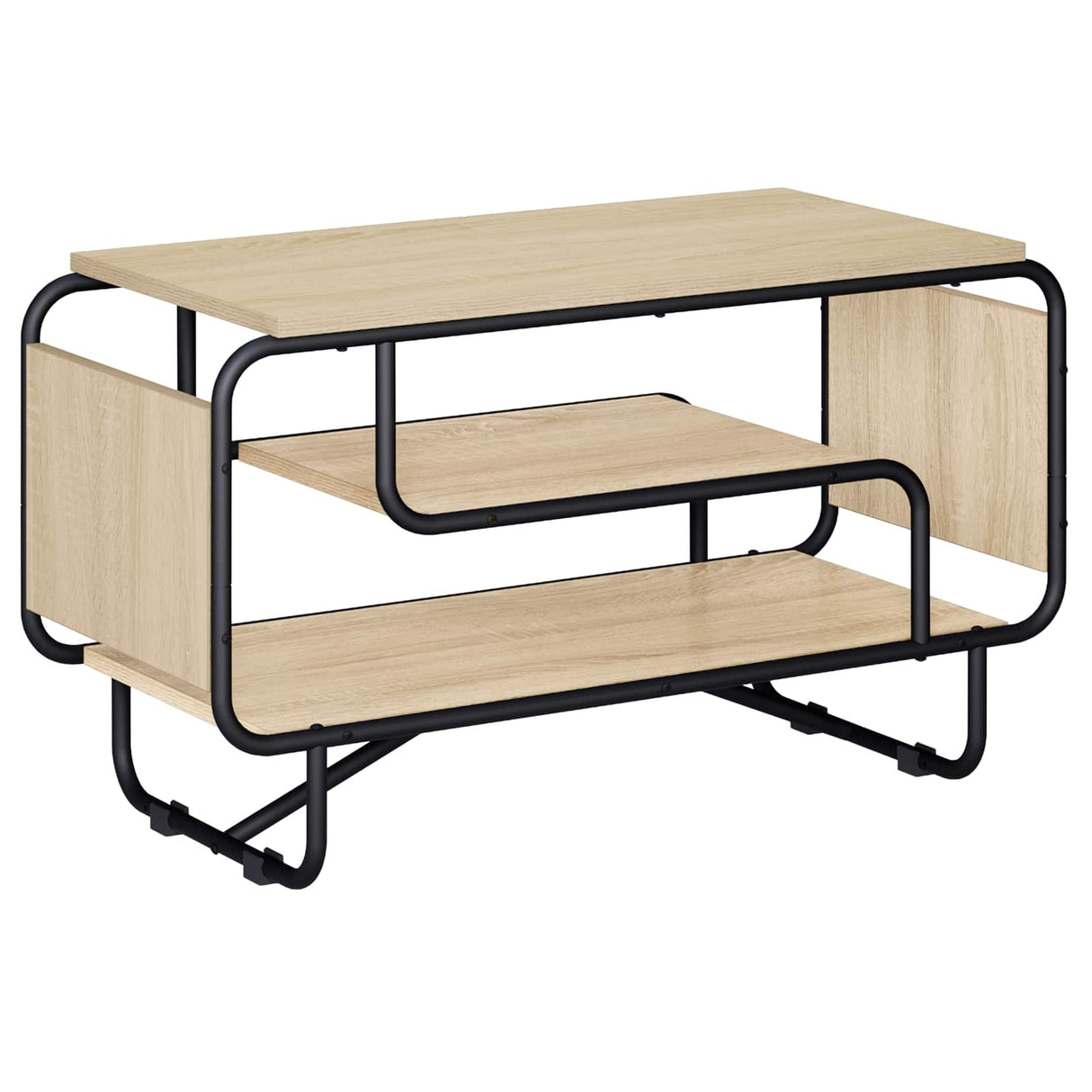 TV Stand 80 x 36 x 45 cm Sonoma Oak Engineered Wood