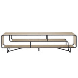 TV Stand 180 x 36 x 45 cm Sonoma Oak Engineered Wood