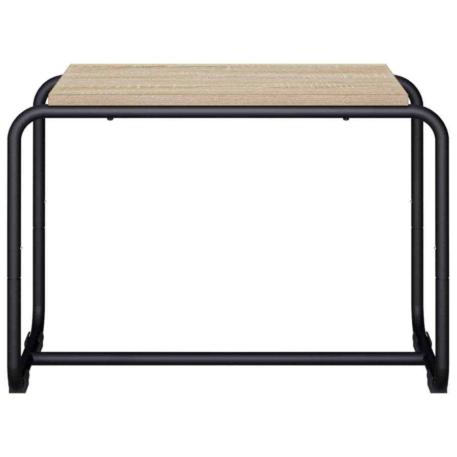 TV Stand 60 x 35.5 x 42 cm Sonoma Oak Engineered Wood