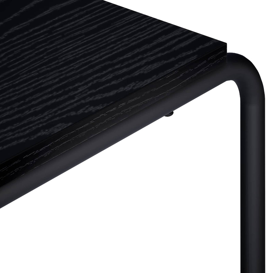 TV Stand 80 x 35.5 x 42 cm Black Oak Engineered Wood, image 5