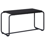 TV Stand 80 x 35.5 x 42 cm Black Oak Engineered Wood