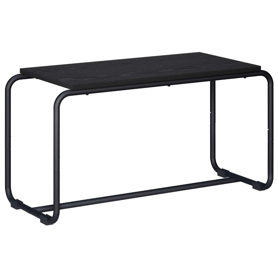 TV Stand 80 x 35.5 x 42 cm Black Oak Engineered Wood, image 2