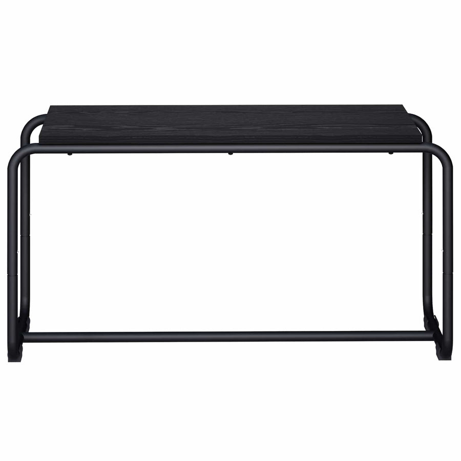TV Stand 80 x 35.5 x 42 cm Black Oak Engineered Wood, image 3